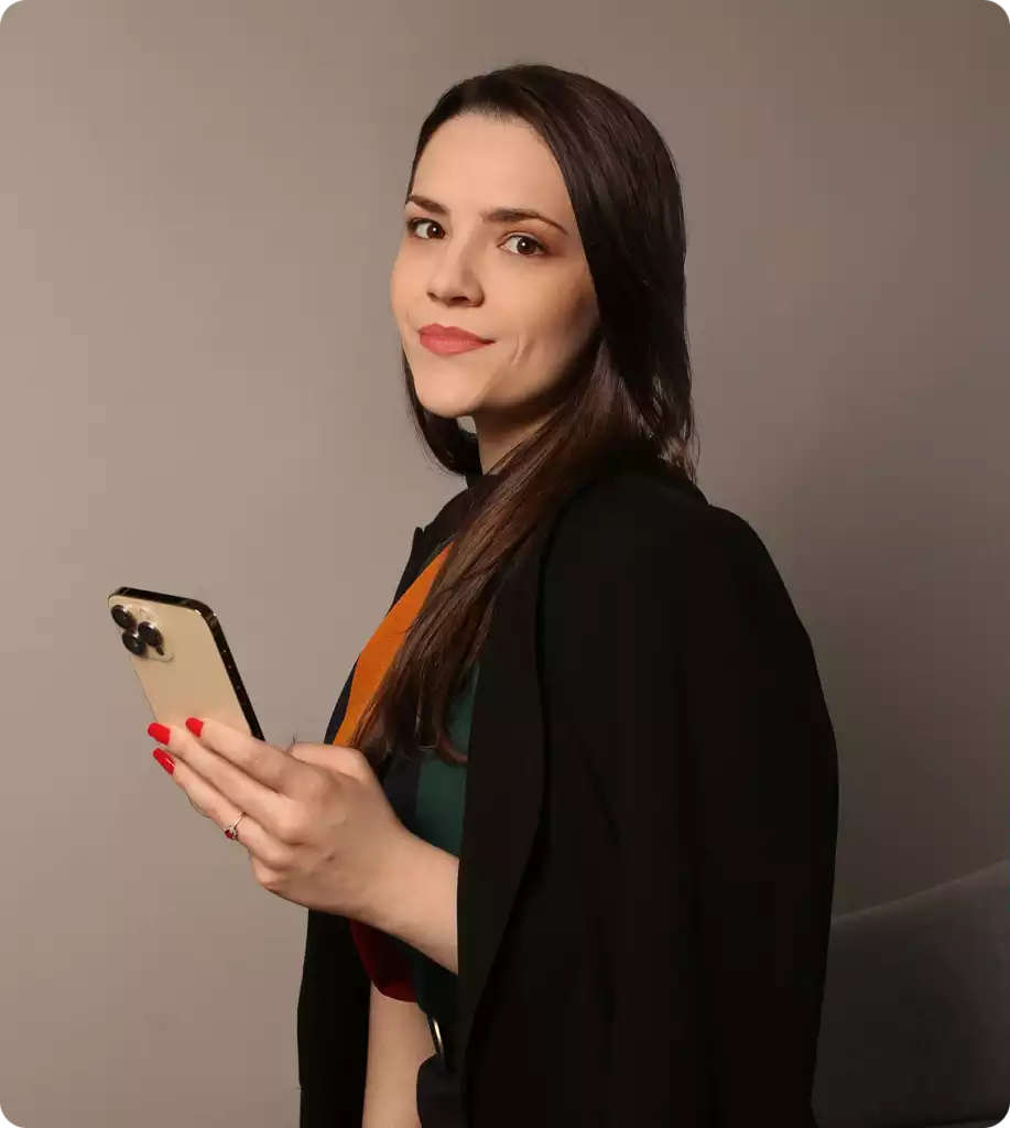 Retrato de Sabrina Pansera, advogada
